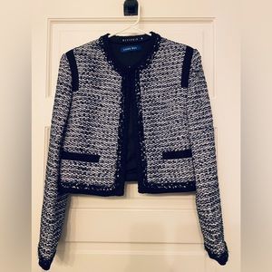 WEPHOBIA x CHAU BUI boxy cropped jacket feat. in Harper’s Bazaar Vietnam